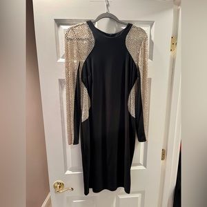 Illusion Dress Xscape 14 long sleeve